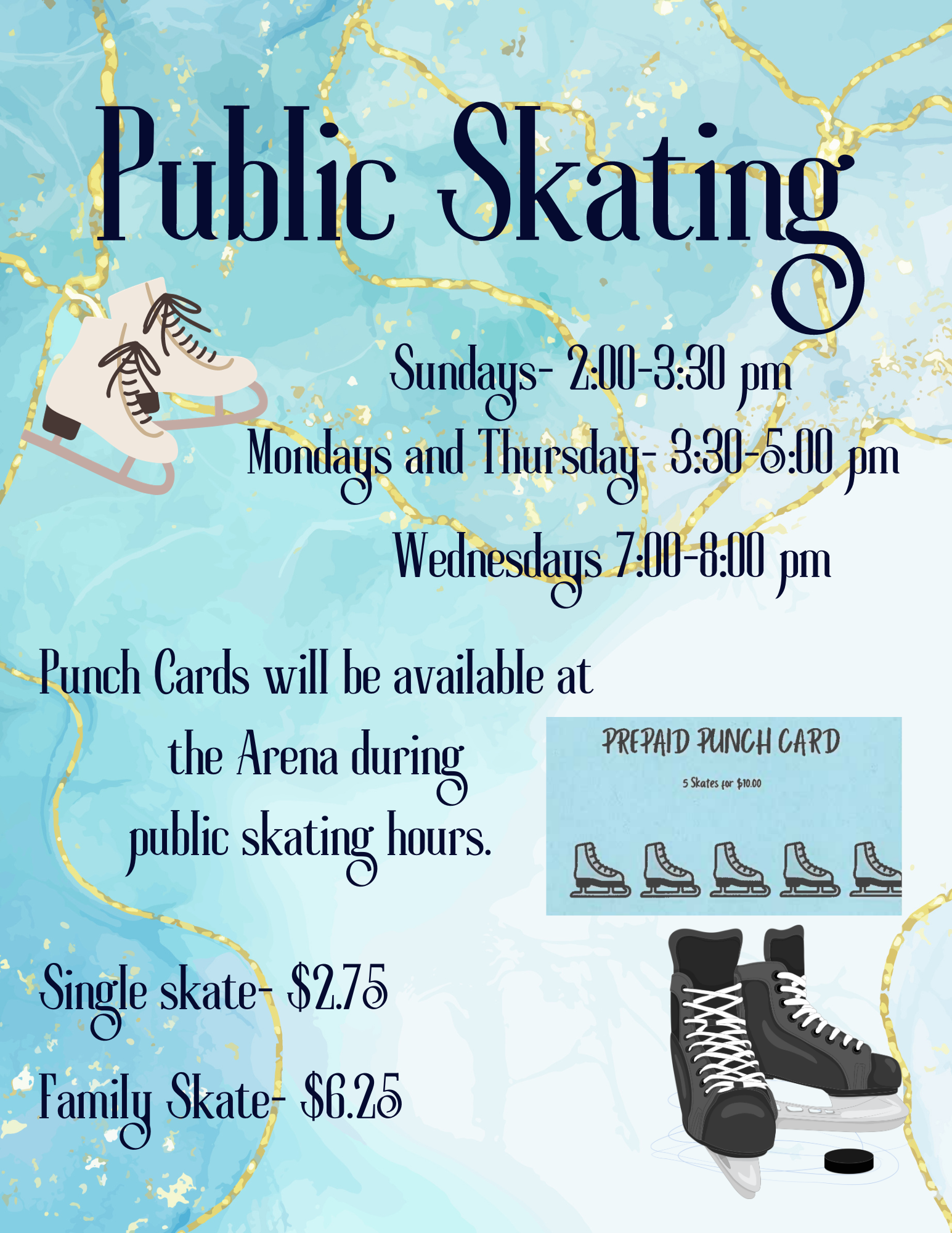 Township of Ignace Public Skating 2024